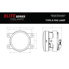 Load image into Gallery viewer, Elite-Foglamp-Type-A-Yellow-(Set)-Subaru-Ford-Wrx-Ranger-Bronco-(Non-Modular)-Mustang
