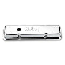 Load image into Gallery viewer, Embossed-Valve-Cover---Sbc---Stamped-Steel---Chrome
