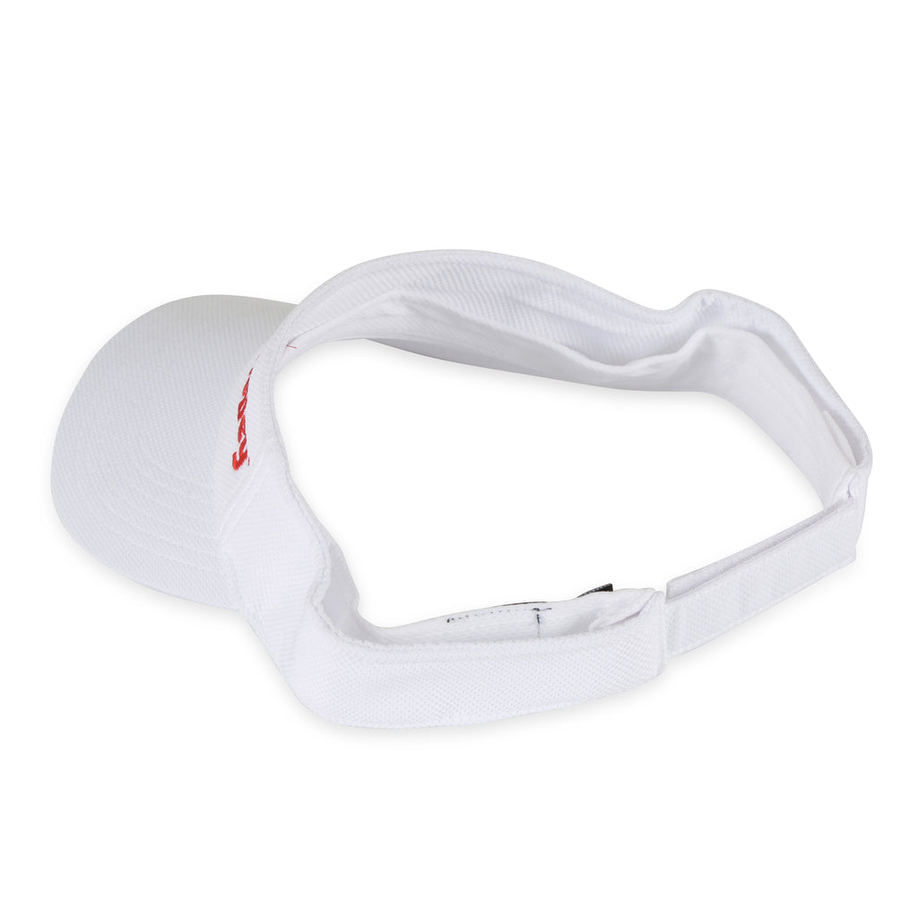 Embroidered-Visor---White