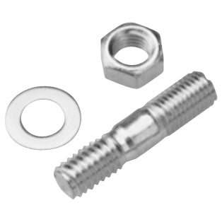Engine-Carburetor-Studs-With-Lock-Washers-And-Nuts;-2-Inch-Length;-4-Pieces