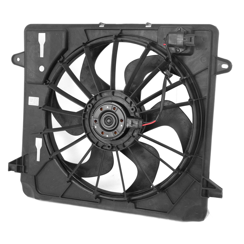 Engine-Cooling-Fan-Assembly-07-11-Jeep-Wrangler-Jk-3.8L-Oe-Harness-Not-Included