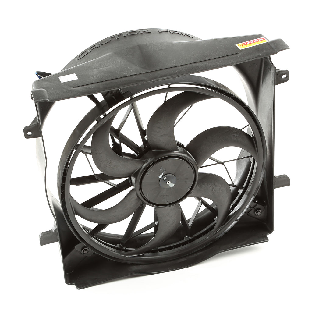 Engine-Cooling-Fan-Assembly,-3-Pin-Connector;-04-06-Jeep-Liberty
