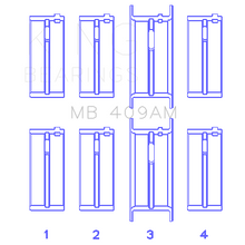 Load image into Gallery viewer, Engine-Crankshaft-Main-Bearing-Set