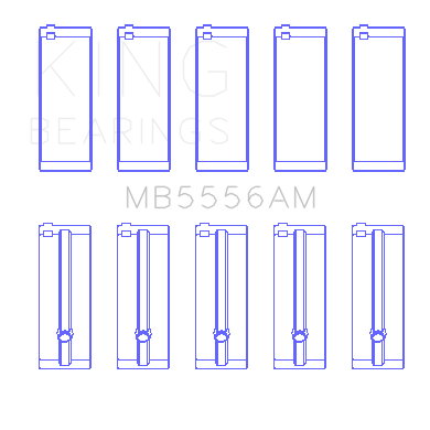 Engine-Crankshaft-Main-Bearing-Set