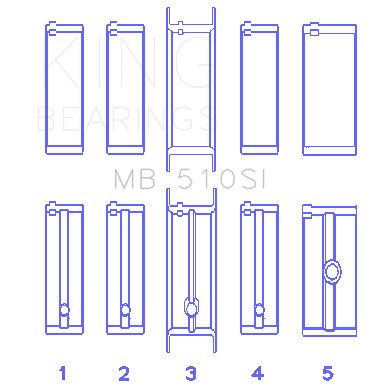 Engine-Crankshaft-Main-Bearing-Set
