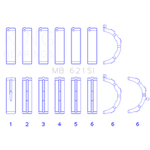 Load image into Gallery viewer, Engine-Crankshaft-Main-Bearing-Set