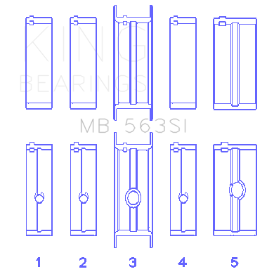 Engine-Crankshaft-Main-Bearing-Set