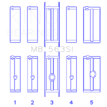 Load image into Gallery viewer, Engine-Crankshaft-Main-Bearing-Set