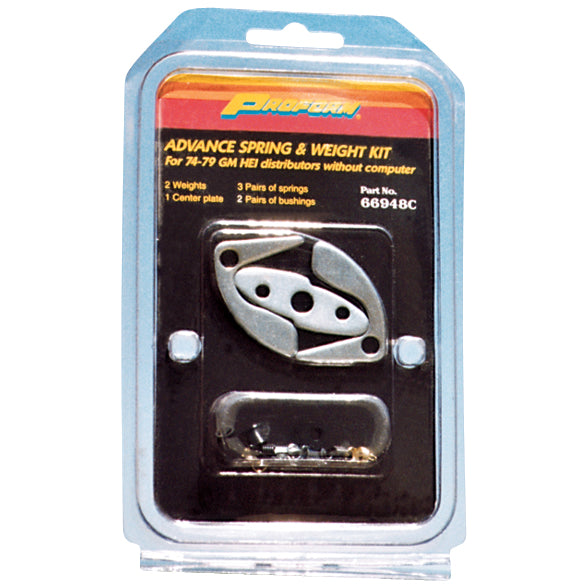 Engine-Distributor-Advance-Curve-Kit;-Fits-Gm-Hei-Distributor;-3-Sets-Of-Springs