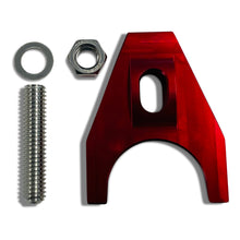 Load image into Gallery viewer, Engine-Distributor-Clamp;-Heavy-Duty;-Red-Finish;-Fits-Chevy-V8V6-Engines