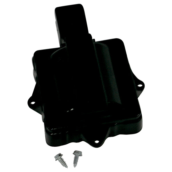 Engine-Distributor-Coil-Dust-Cover;-Fits-Gm-V8-Hei-Models;-Black