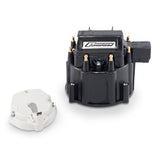Proform 66942BKC Engine Distributor GM HEI Coil; Cap and Rotor Kit; Black Cap