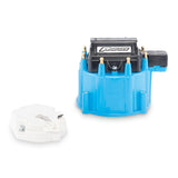 Proform 66942BC Engine Distributor GM HEI Coil; Cap and Rotor Kit; Blue Cap