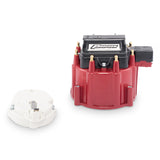 Proform 66942RC Engine Distributor GM HEI Coil; Cap and Rotor Kit; Red Cap