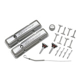 Proform 141-002 Engine Dress-Up Kit; Chrome with Stamped Chevy Logo; Fits SB Block Chevy Engines