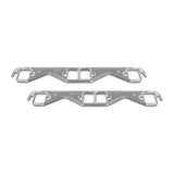 Proform 67921 Engine Header Gasket Set; Small Block Chevy; Square Port; Aluminum Material;Pair