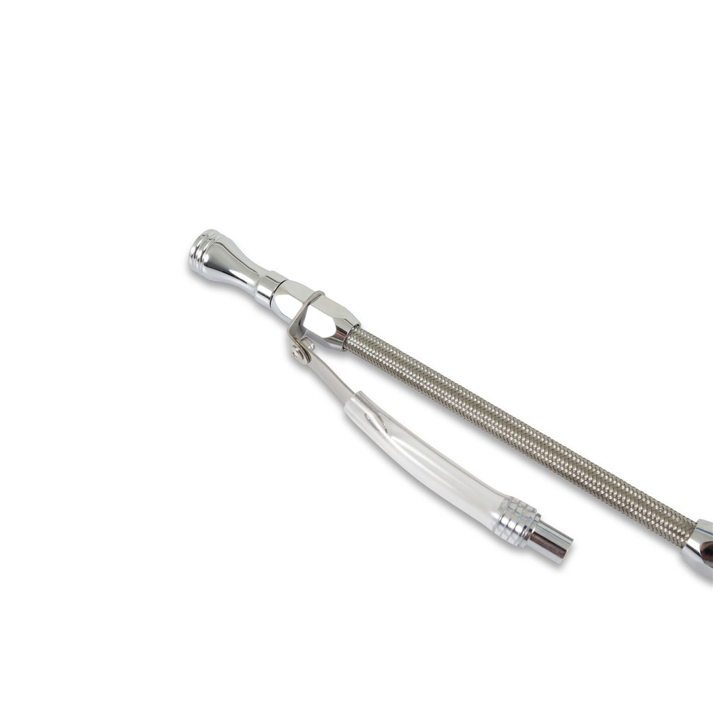 Engine-Oil-Dipstick--Tube---Braided-Stainless-Steel