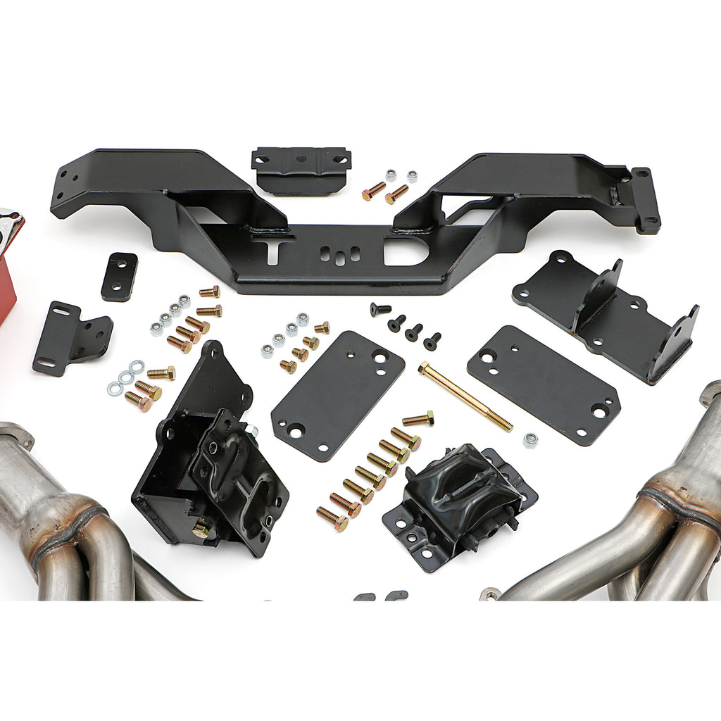 Engine-Swapinabox-Kit;-Ls-In-6769-CamaroFirebird;-Auto-Trans-Raw-Headers195964-Pontiac-Engine