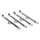 Trans-Dapt 9641 Pontiac Valve Cover Tabs-CHROME