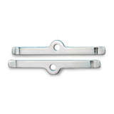 Proform 141-610 Engine Valve Cover Holdown Clamps; Chrome without Logo; SB Chevy; 4 Pcs