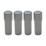 Proform 141-367 Engine Valve Cover Mini Nuts; Steel; Gray; Bowtie Logo; Studs Included; 4pc