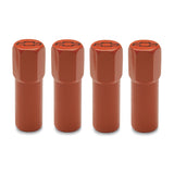 Proform 141-601 Engine Valve Cover Mini Nuts; Steel; Orange; Bowtie Logo; Studs Included