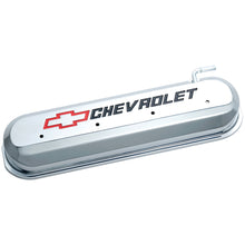 Load image into Gallery viewer, Engine-Valve-Covers;-Tall-Style;-Die-Cast;-Chrome-With-Bowtie-Logo;-Ls-Engines