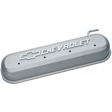 Load image into Gallery viewer, Engine-Valve-Covers;-Tall-Style;-Die-Cast;-Gray-With-Bowtie-Logo;-Ls-Engines