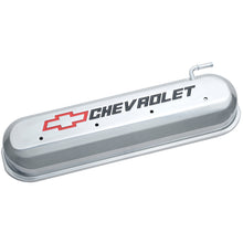 Load image into Gallery viewer, Engine-Valve-Covers;-Tall-Style;-Die-Cast;-Polished-With-Bowtie-Logo;-Ls-Engines