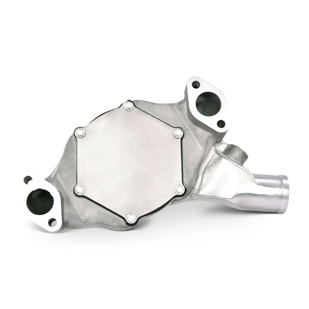 Engine-Water-Pump;-Mechanical-Short-Style;-High-Flow-Model;-Polished;-Bb-Chevy