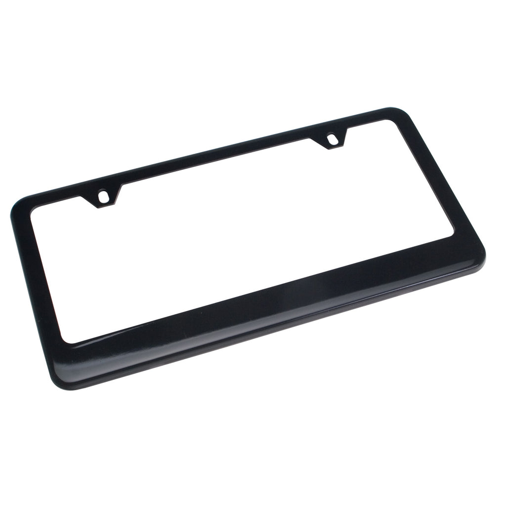 Executive-License-Plate-Frame--SteelBlack-Powder-Coated