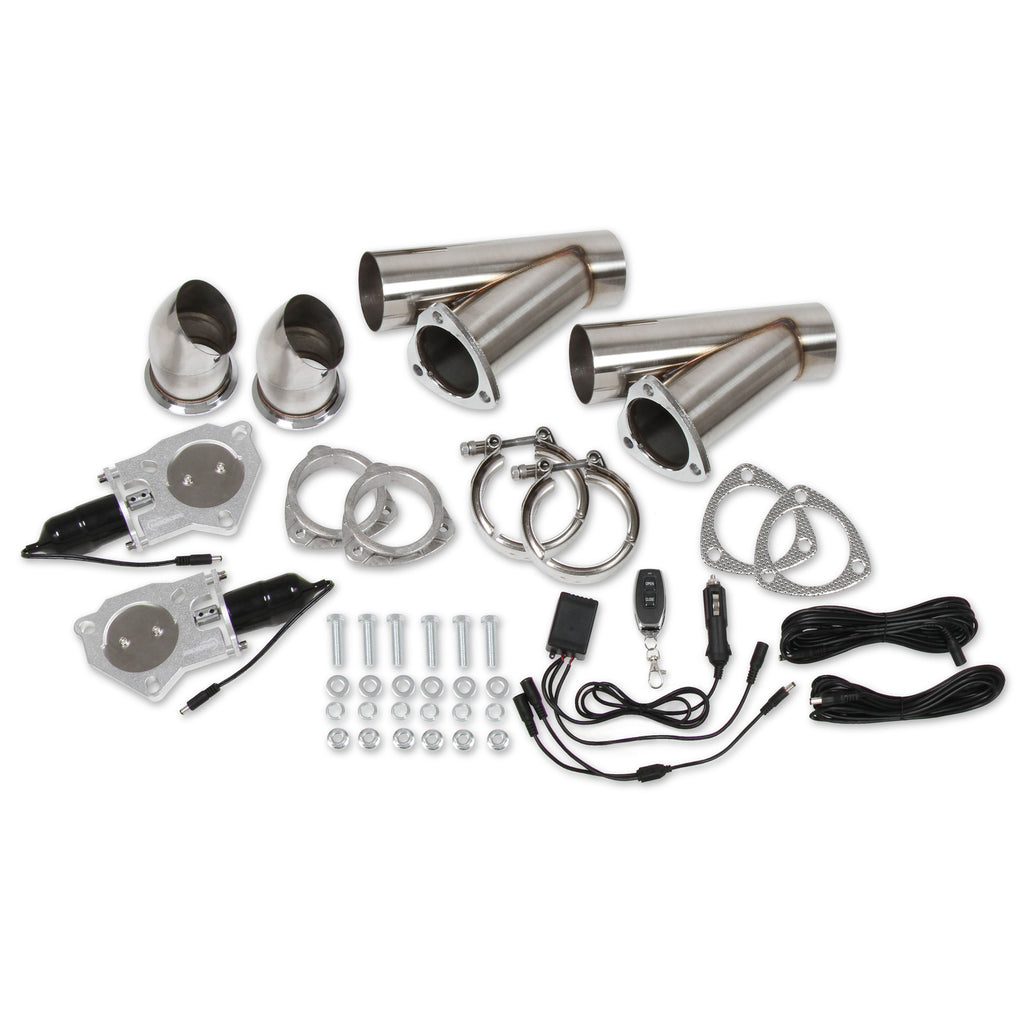 Exhaust-Electric-Cut-Out-Kit---Dual-2.5In
