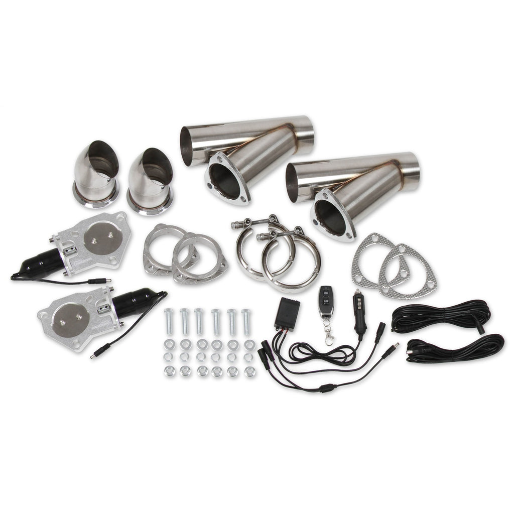 Exhaust-Electric-Cut-Out-Kit---Dual-2.5In