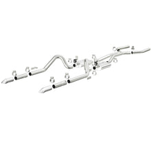 Load image into Gallery viewer, Exhaust-System-1964-12---1970-Ford-Mustang-V8-Engine;-Dual-Exhaust-System-With-Tru-X-Pipes-And-Converters;-2.5-Inch-Diameter;-Stainless-Steel