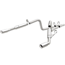 Load image into Gallery viewer, Exhaust-System-2005-2006-Ford-Mustang;-4.0-Liter-V6-Engine;-Dual-Exhaust-Sytem;-Dual-Split-Rear-Exit-With-V8-Look;-Stainless-Steel