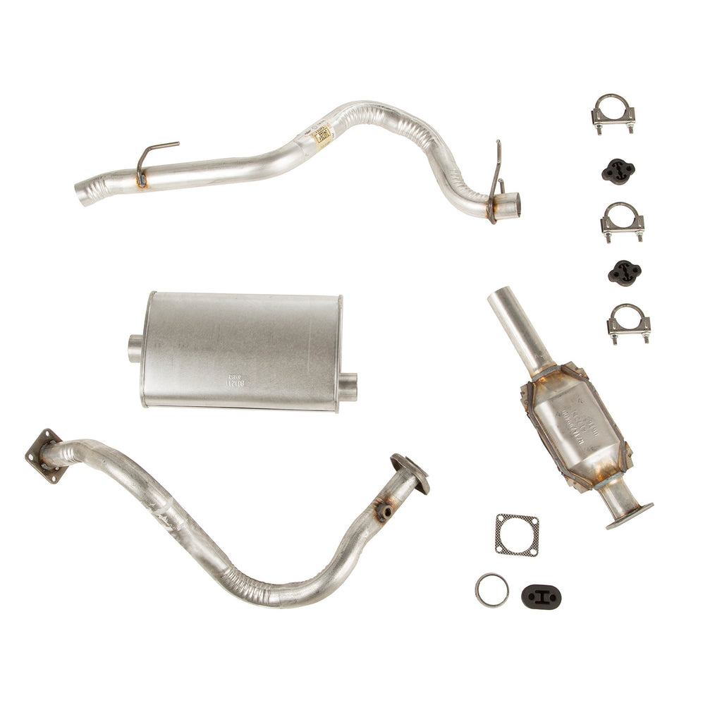 Exhaust-System-Kit;-87-92-Jeep-Wrangler-Yj,-2.5L