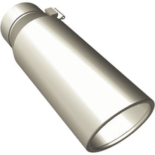 Load image into Gallery viewer, Exhaust-Tip-3In-Id4In-Od-12In-Oal-Ss-Re-WClamp-Ea