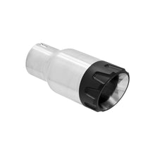 Load image into Gallery viewer, Exhaust-Tip-Brushed-Stainless-Body-Black-Aluminum-End