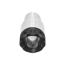 Load image into Gallery viewer, Exhaust-Tip-Brushed-Stainless-Body-Black-Aluminum-End