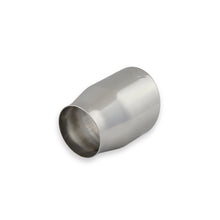 Load image into Gallery viewer, Exhaust-Tip-Embossed-Logo-Polished-Stainless-Rolled-Edge-Angle-Cut-4.00In-Ti