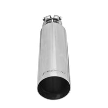 Load image into Gallery viewer, Exhaust-Tip-Logo-Embossed-Polished-Stainless-Double-Wall-Angle-Cut