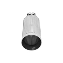 Load image into Gallery viewer, Exhaust-Tip-Logo-Embossed-Polished-Stainless-Double-Wall-Angle-Cut