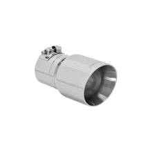 Load image into Gallery viewer, Exhaust-Tip-Logo-Embossed-Polished-Stainless-Double-Wall-Angle-Cut