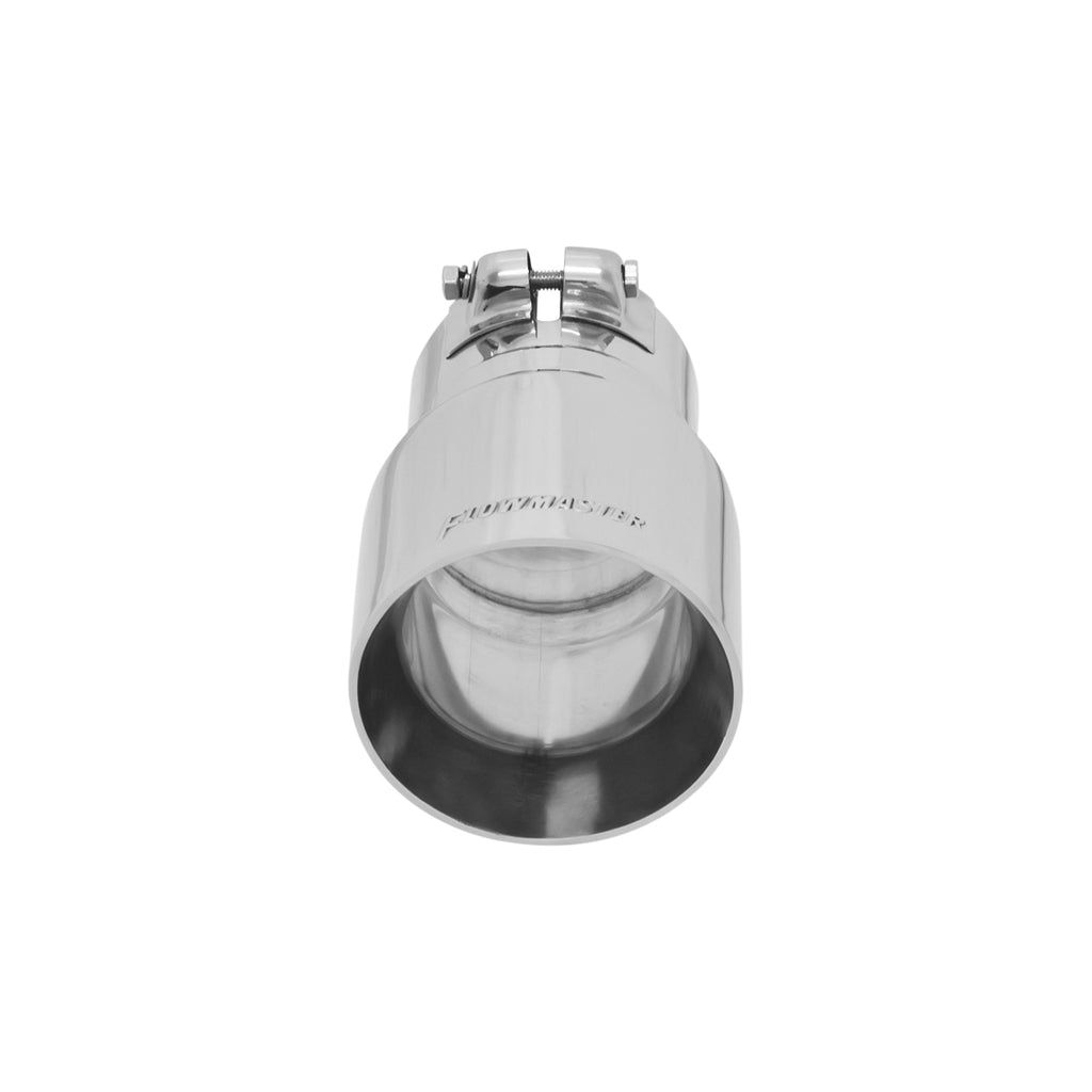 Exhaust-Tip-Logo-Embossed-Polished-Stainless-Double-Wall-Angle-Cut