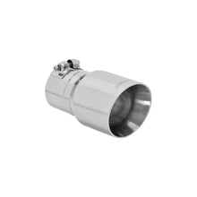 Load image into Gallery viewer, Exhaust-Tip-Logo-Embossed-Polished-Stainless-Double-Wall-Angle-Cut