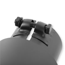 Load image into Gallery viewer, Exhaust-Tip-Logo-Embossed-Ss-Black-Ceramic-Coated-Double-Wall-Angle-Cut-3.