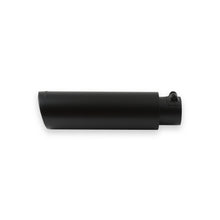 Load image into Gallery viewer, Exhaust-Tip-Logo-Embossed-Ss-Black-Ceramic-Coated-Double-Wall-Angle-Cut-3.