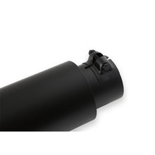 Load image into Gallery viewer, Exhaust-Tip-Logo-Embossed-Ss-Black-Ceramic-Coated-Double-Wall-Angle-Cut-3.