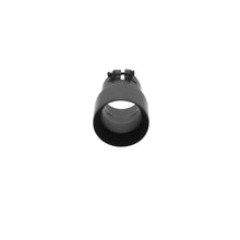 Load image into Gallery viewer, Exhaust-Tip-Logo-Embossed-Ss-Black-Ceramic-Coated-Double-Wall-Angle-Cut-4.