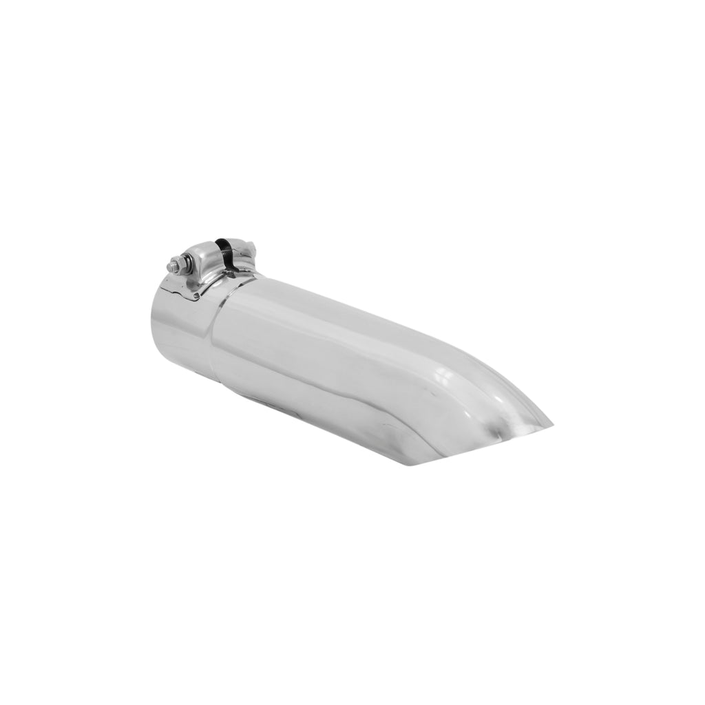 Exhaust-Tip-Polished-Stainless-2.75In-Tip-Dia.-X-2.50In-Pipe-Dia.-X-10.00In-Le